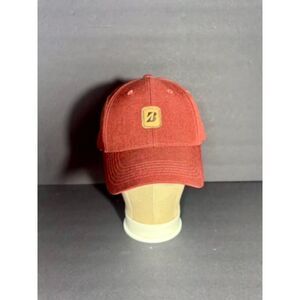 Bridgestone Golf Red Strapback Hat Adjustable Cap Logo Dad Style